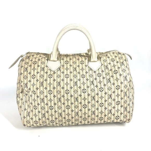 LOUIS VUITTON M95500 Monogram Mini-Lin Speedy30 Hand Bag - Picture 2 of 16